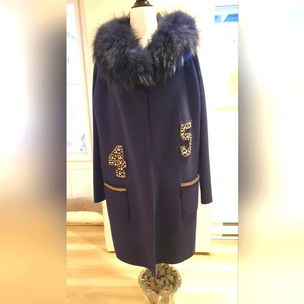 Spring wool coat - Picture 1 of 5